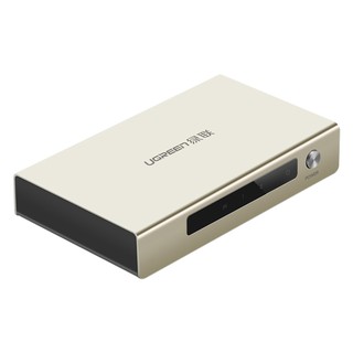 Bộ chia hdmi 1 vào 2 ra hỗ trợ 4k*2khdmi 1.4v3d vỏ hợp kim 40276 ugreenhàng chính hãng