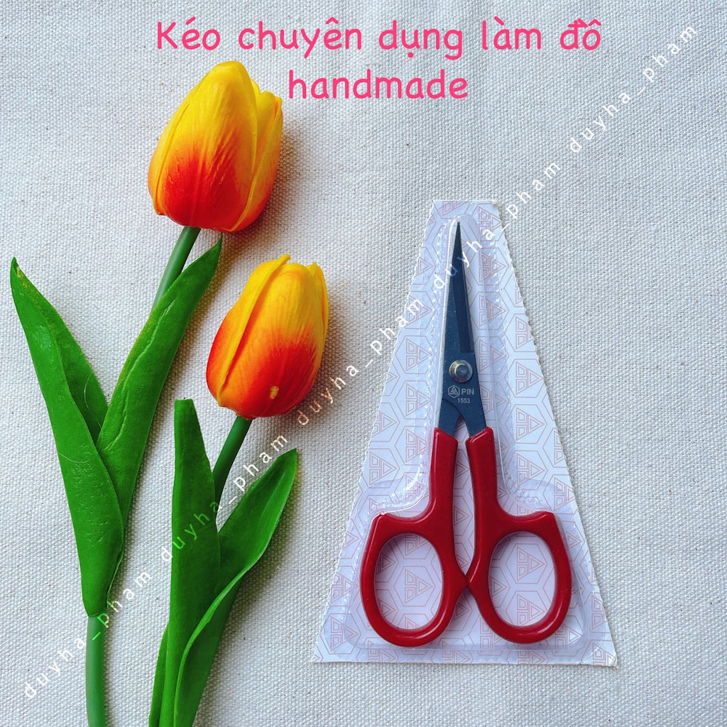 [LOẠI TỐT SIÊU BÉN] KÉO BẤM/ KÉO CẮT CHỈ THÊU MŨI CONG