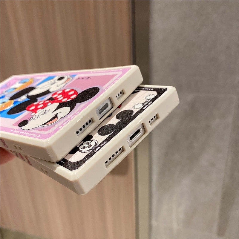 Ốp điện thoại mềm in hình nhân vật hoạt hình thích hợp cho IPhone 11 12 13promax IPhone 7 8Plus X XS Dsx7