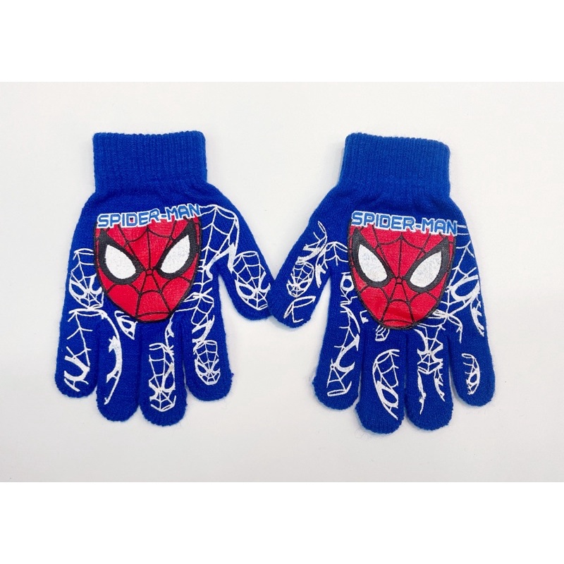 Găng tay len Spiderman người nhện cho bé trai thu đông 2021