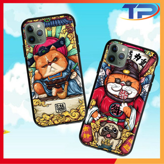 Ốp lưng iPhone 12 Pro Max / 12 Pro / 12 / 11 Pro Max / 11 Pro / 11 / XS Max Mèo Thần Tài 05