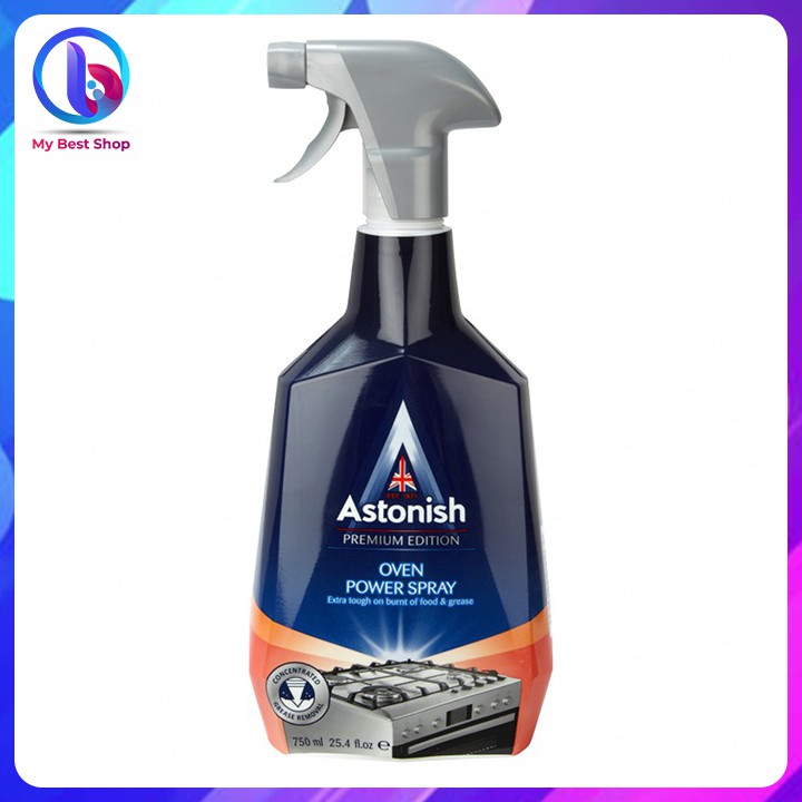 Xịt vệ sinh lò nướng Astonish C6900, 750ml, Thương hiệu Anh Quốc - infomybestshop