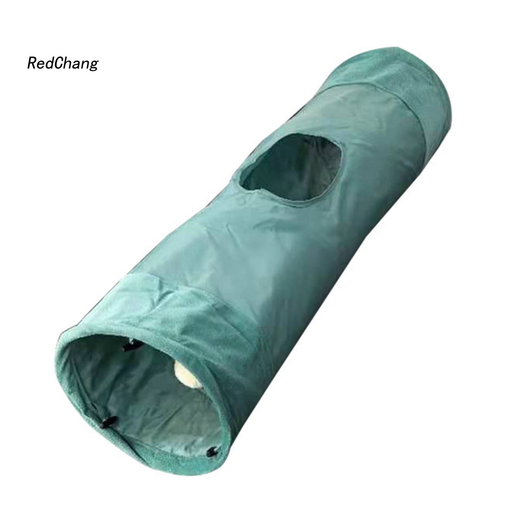 RC~ Cat Tube Foldable Pet Kitten Tunnel Toy Lightweight
