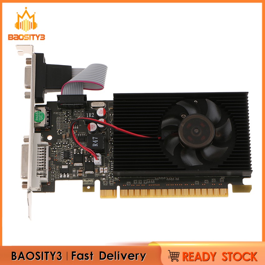 Card đồ họa rời DDR3 64Bit 2 chuyên dùng cho máy tính chơi game/máy tính xách tay GT730 | BigBuy360 - bigbuy360.vn