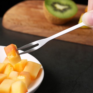 Nĩa ăn trái cây bằng thép không gỉ cao cấp