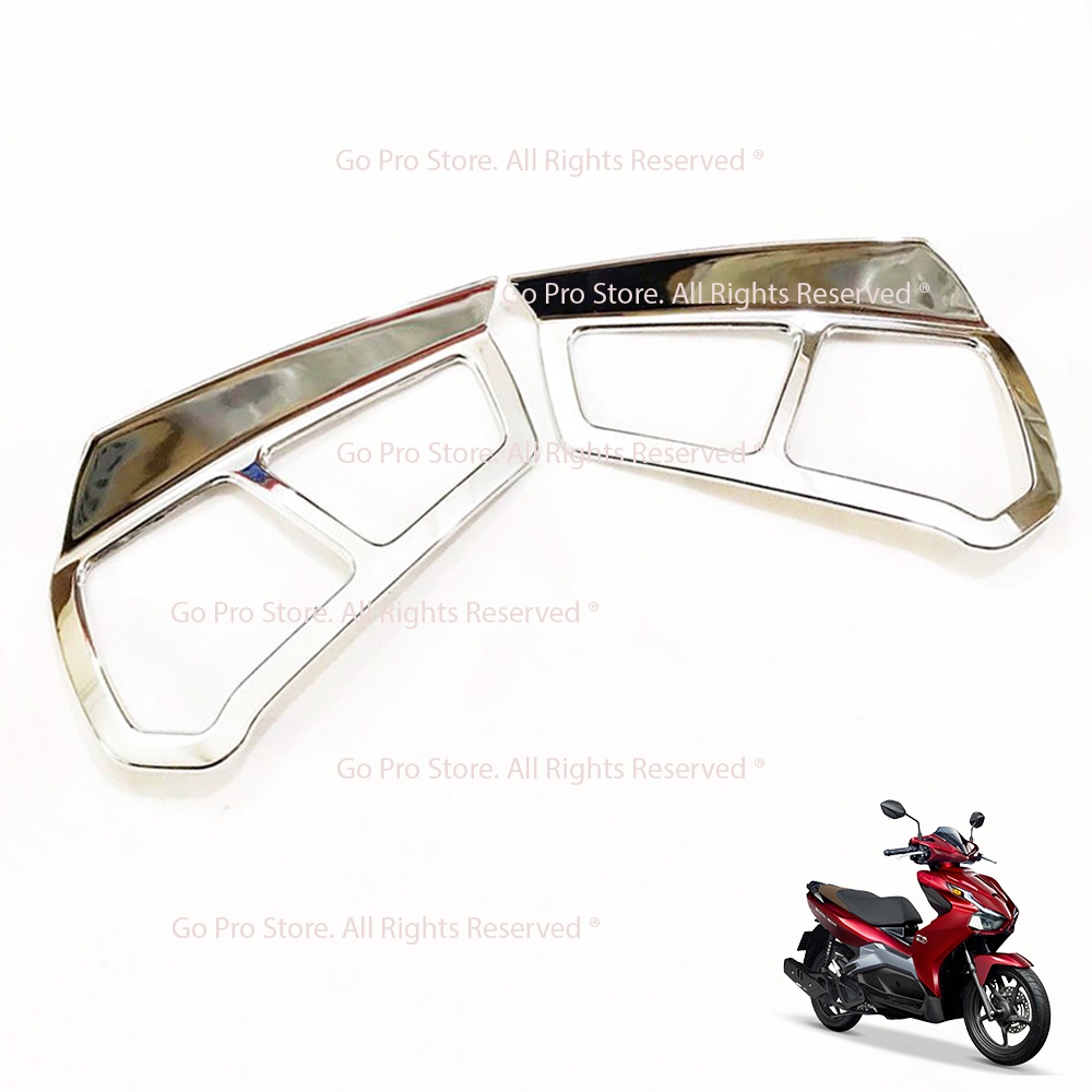 Ốp Viền Đèn Pha AIR BLADE 2020 - 2023 Loại 02 Mảnh