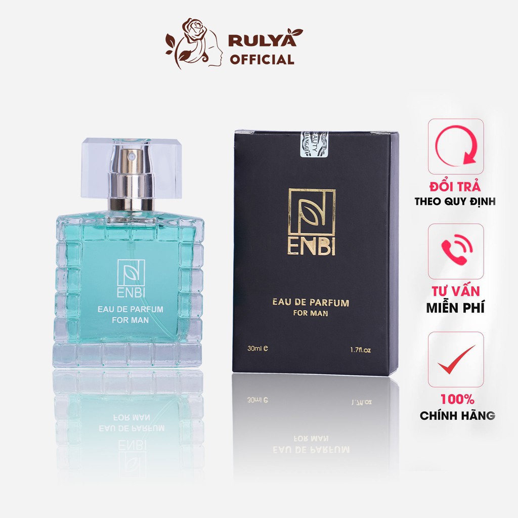 Nước hoa nam ENBI Eau De Parfum For Man hương gỗ thơm Woody Aromatic - RULYA STORE