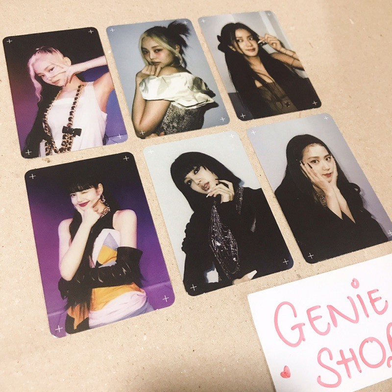 *Có-Sẵn* ẢNH BLACKPINK HOW YOU LIKE THAT PHOTOCARD POSTCARD POLAROID