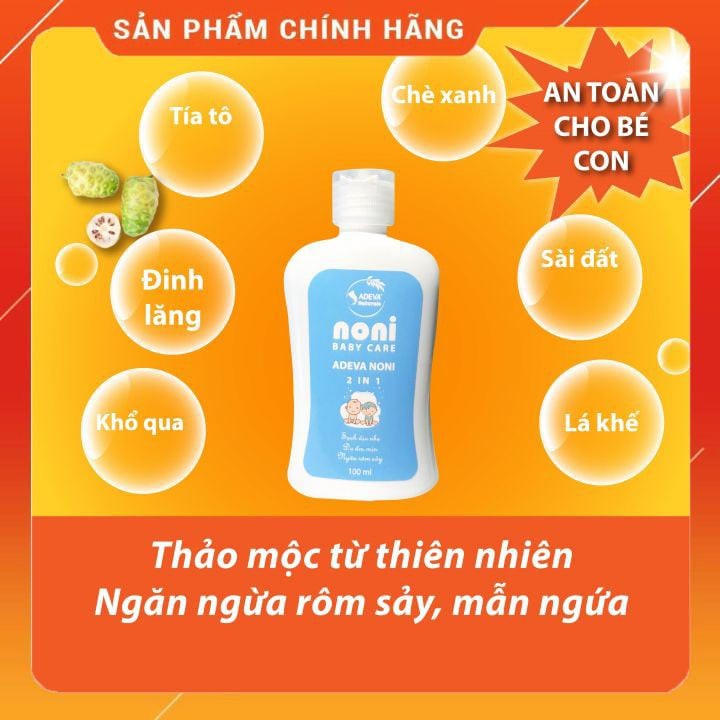 Nước tắm thảo dược cho bé freeship ngăn ngừa rôm sảy cho làn da bé mịn - ảnh sản phẩm 5