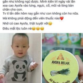 Cao ayofa relax chăm sóc sức khỏe