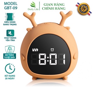 Đồng hồ báo thức nhiều mẫu mã cute dailylife - đồng hồ báo thức thức mini usb màn hình led hd, quà tặng - gbt09