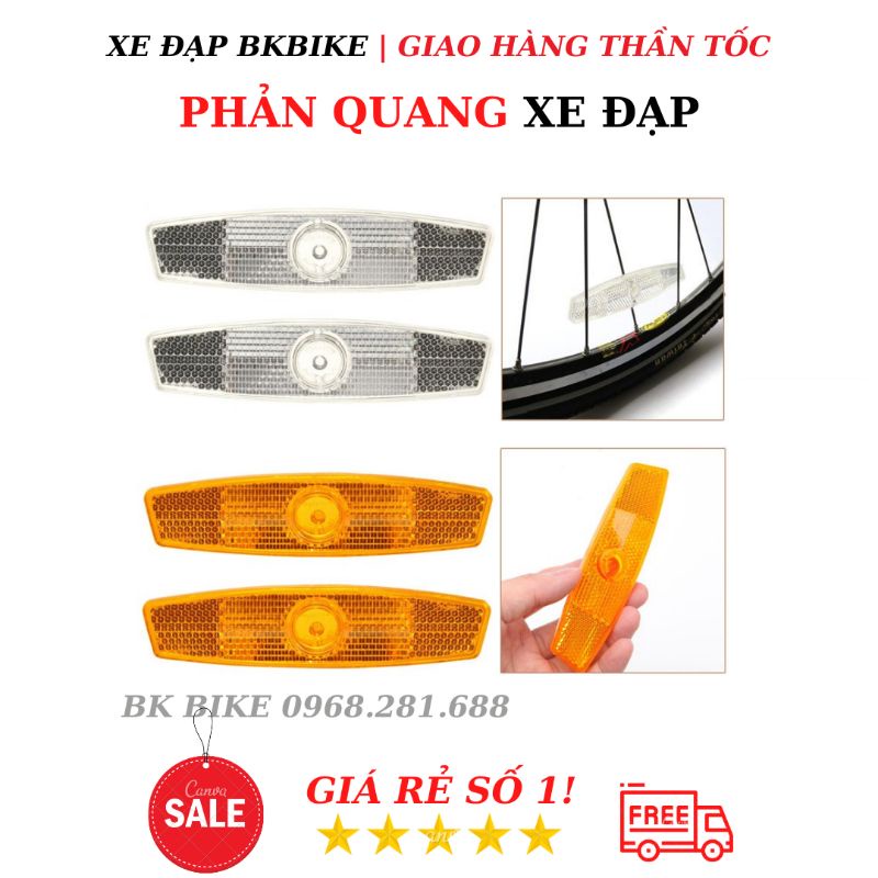 Phản quang Xe Đạp - Nhỏ Gọn, Hiệu Quả