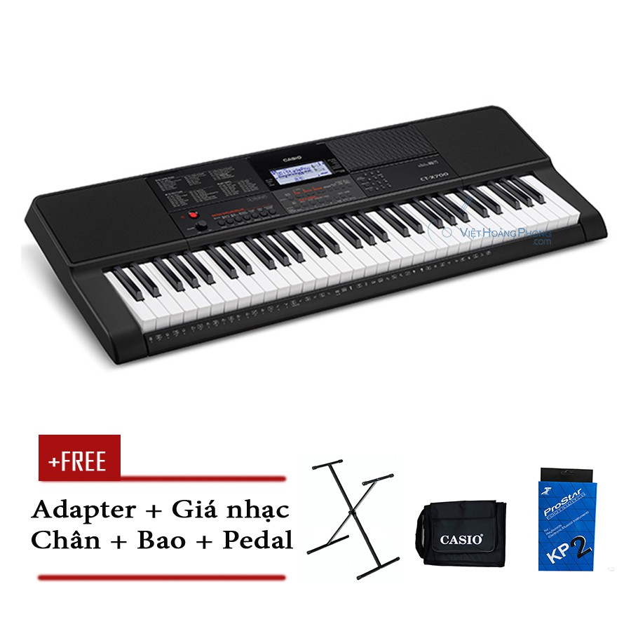 Trọn bộ Đàn Organ Casio CTX-700