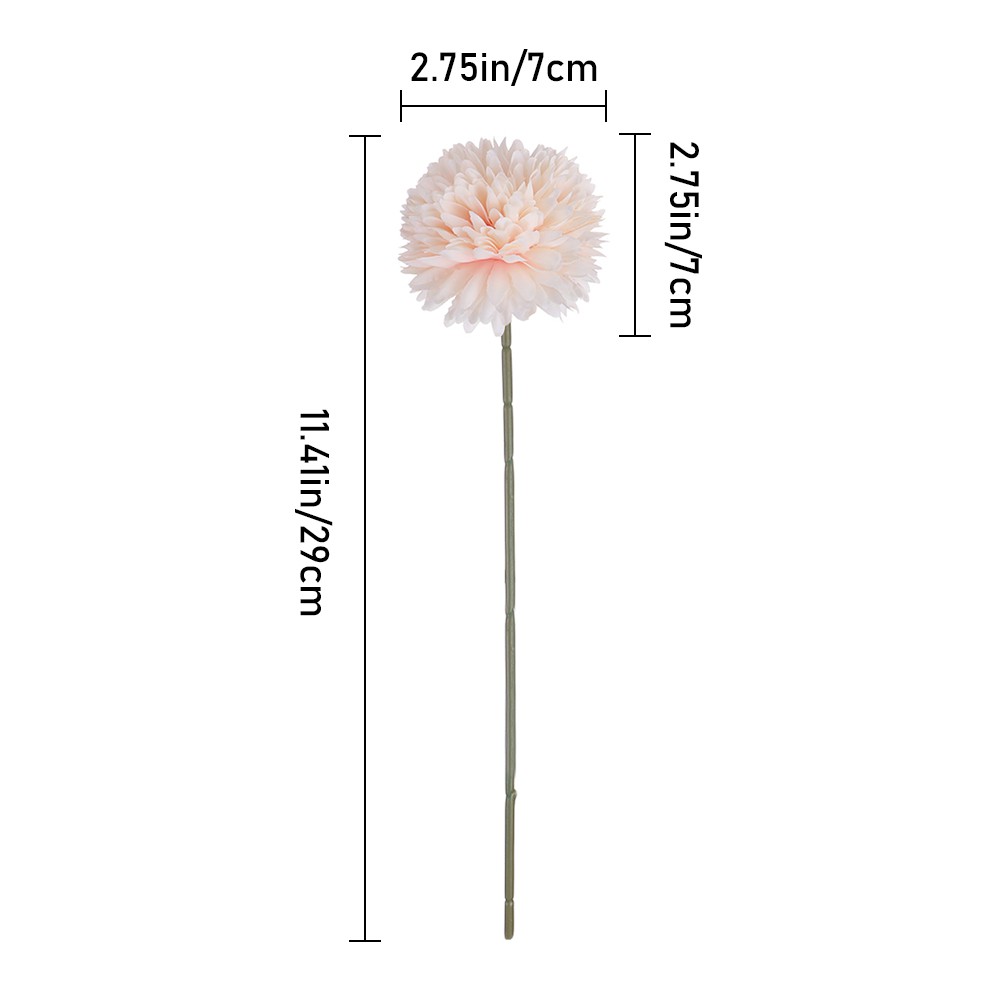 BEAUTY Home Simulation Plants Table Hydrangea Artificial Flower Silk Wedding DIY Fake Flowers Dandelion/Multicolor