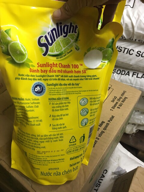 NƯớc Rửa Chén Bát Sunlight 2,6kg