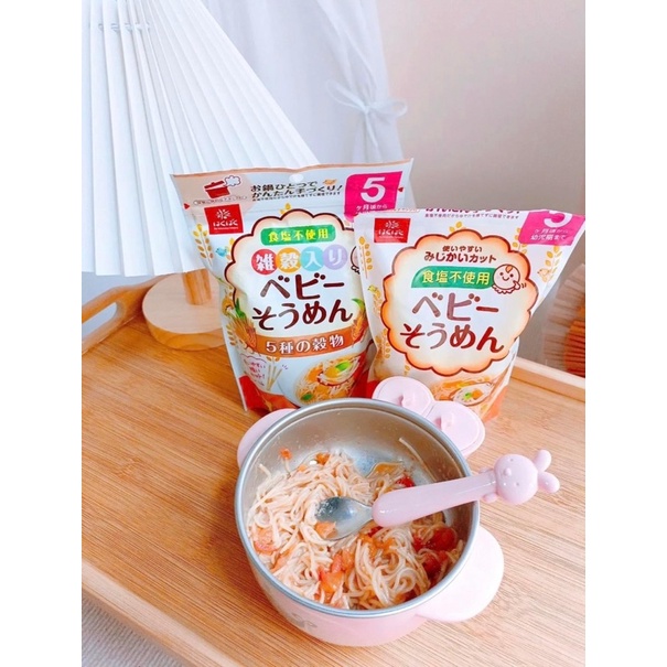 Mì Somen Tách Muối Hakubaku 100g Cho Bé Ăn Dặm Từ 5 Tháng Date 2024/2025