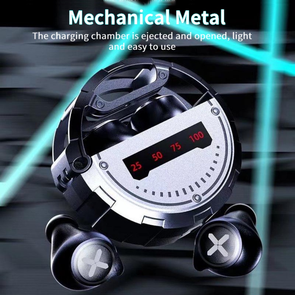 Tai Nghe Bluetooth Không Dây Jx60 Tai Nghe Chơi Game Tws Nhét Tai Tai Nghe Chống Ồn V5.3