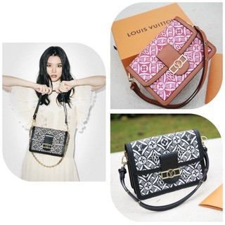 Túi đeo W266-25 chuẩn hàng LV Dauphine fullbox hàng đẹp