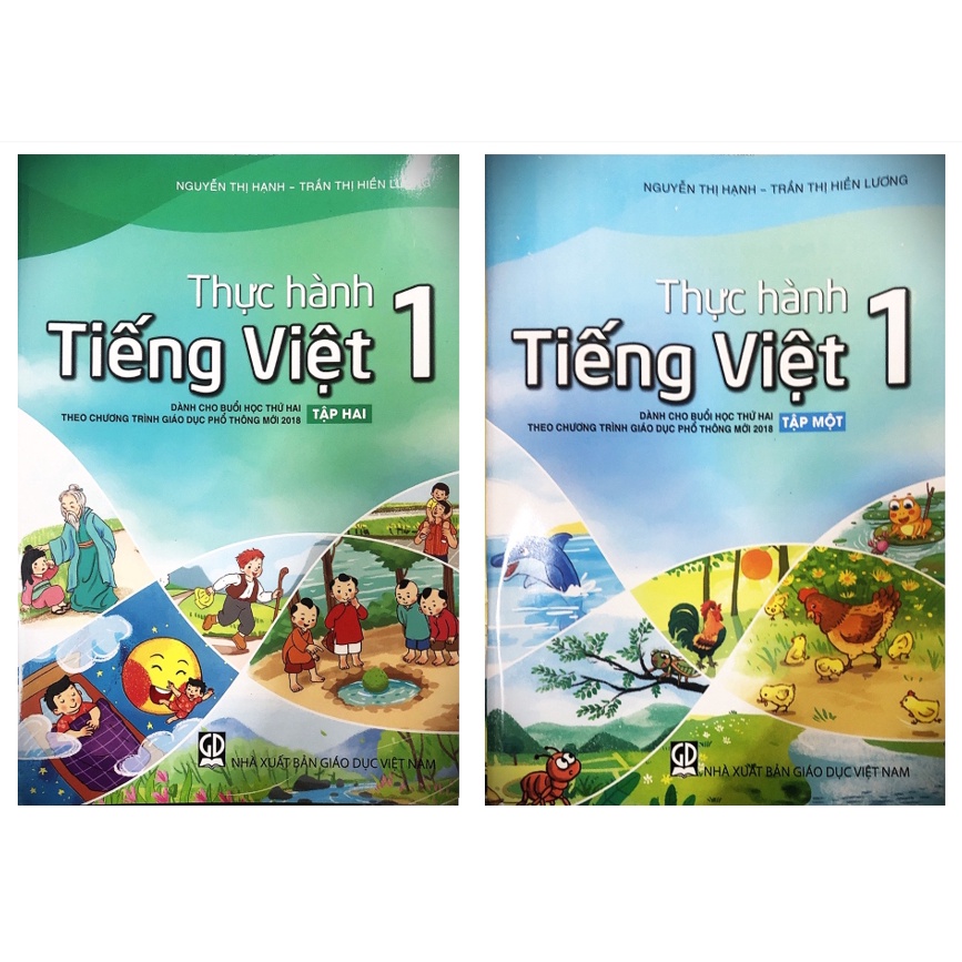 Sách - Combo Thực hành Tiếng Việt 1 Dành cho buổi học thứ 2 - Theo chương trình giáo dục phổ thông mới 2018 (2 tập)