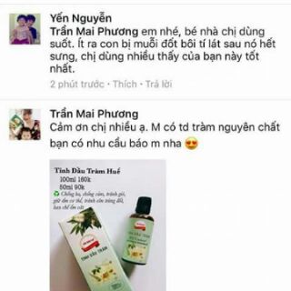 Tinh dầu tràm mini Cầu Bình An 10ml