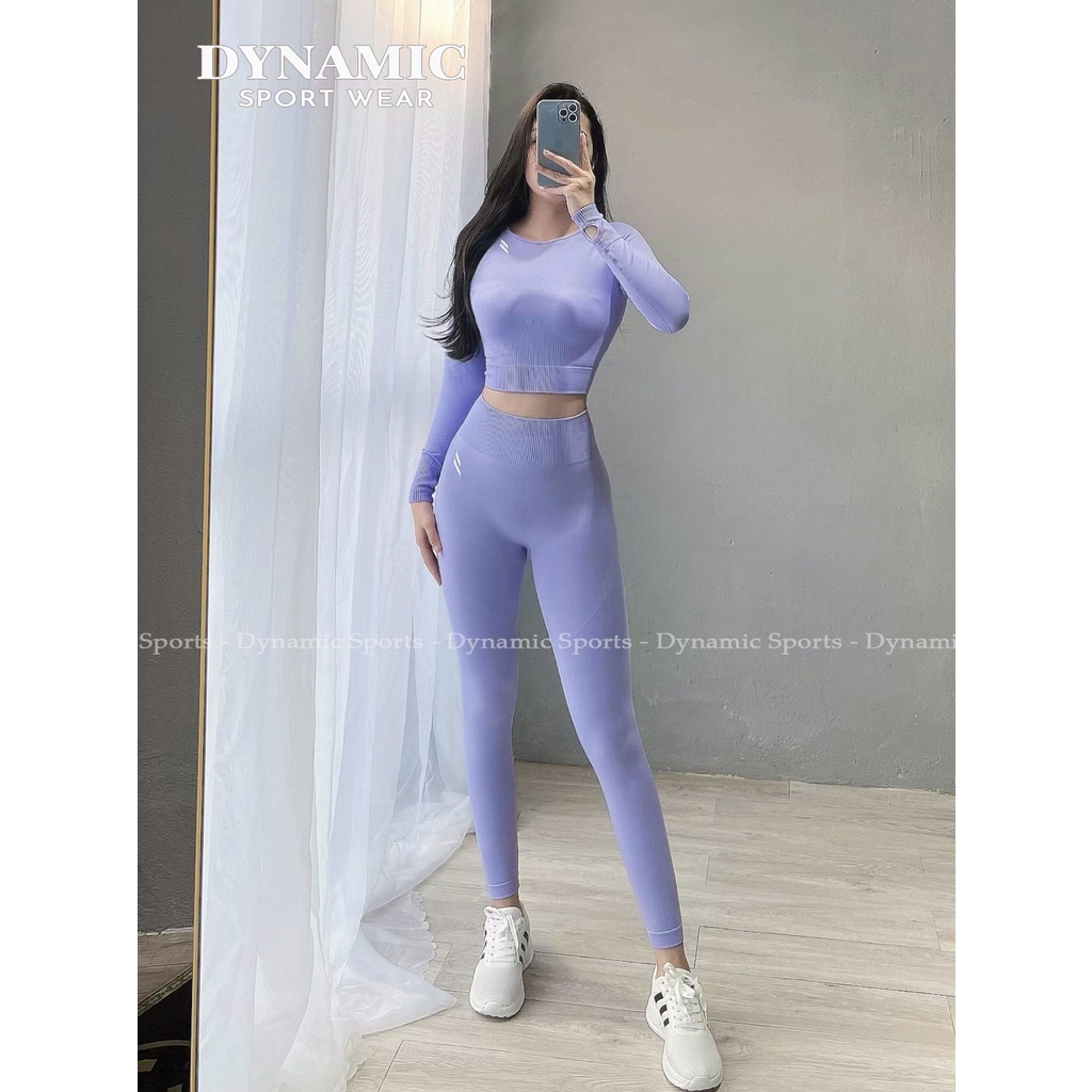 Set dài tay thể thao tập Gym, Yoga, Aerobic nữ Doyoueven