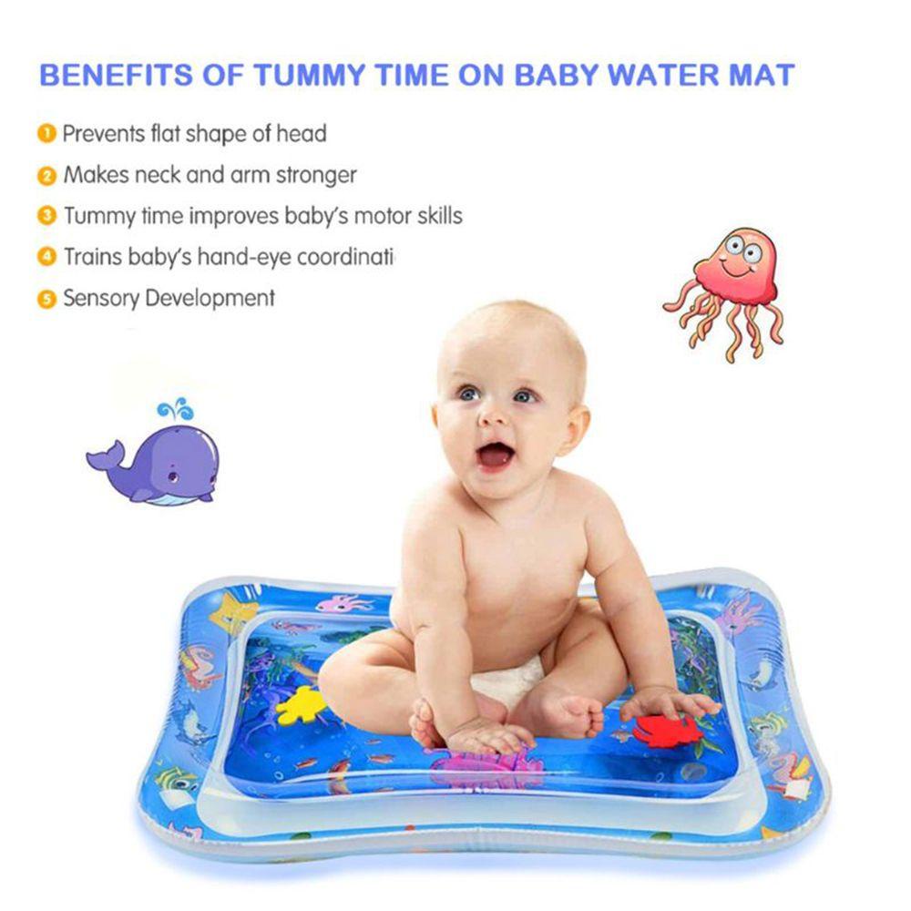 Đệm Bơm Hơi In Họa Tiết Động Vật Biển Dùng Làm Đồ Chơi Giáo Dục Sớm Cho Bé