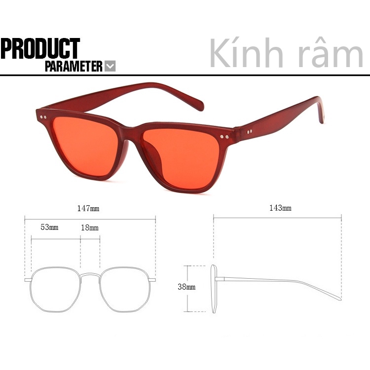 Kính mát thời trang chống tia UV400 phong cách cổ điển