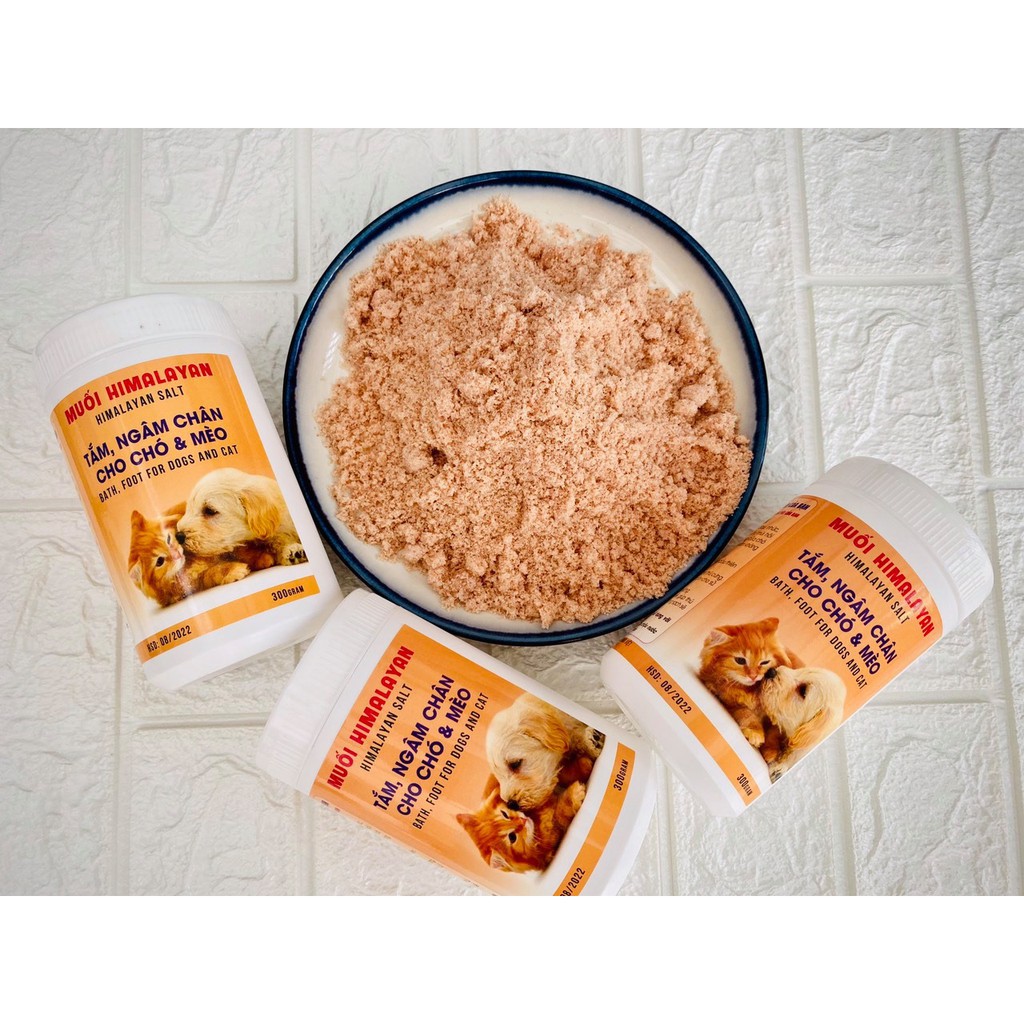 Combo muối tắm từ đá muối Himalaya cho cả gia đình