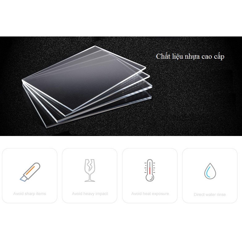 SF-1702D-Kệ để mỹ phẩm nhựa trong suốt 360 độ cao cấp