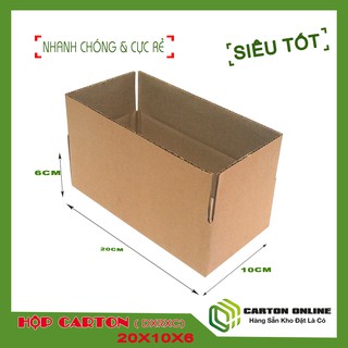 20*10*6 Bộ 20 Thùng Carton(1.6k/Thùng)