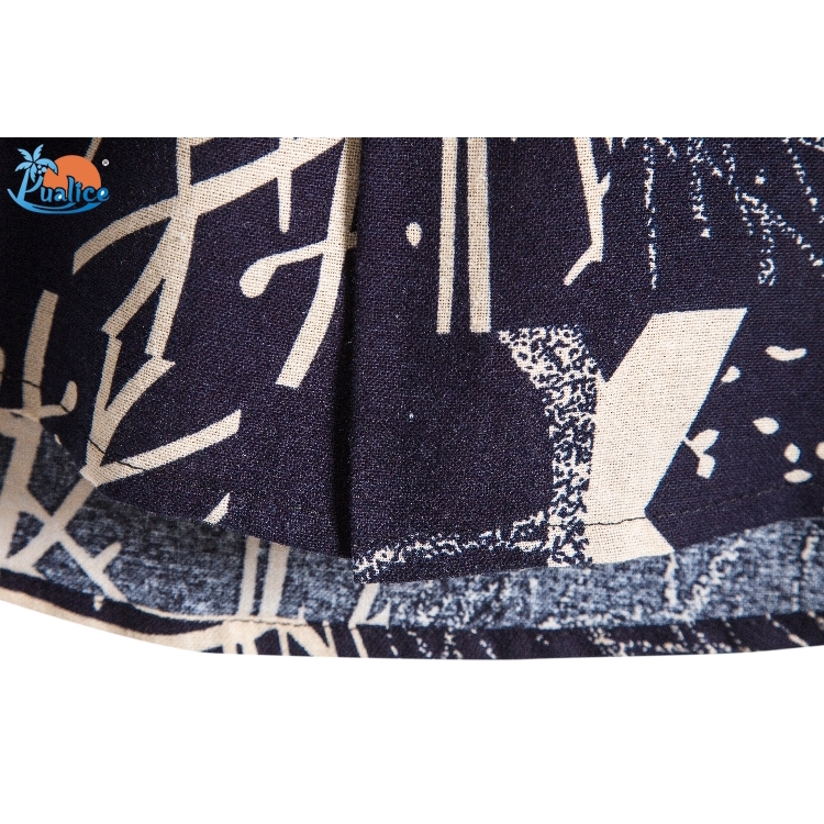 Cotton hemp ethnic style suit collar short sleeve shirt68 | BigBuy360 - bigbuy360.vn