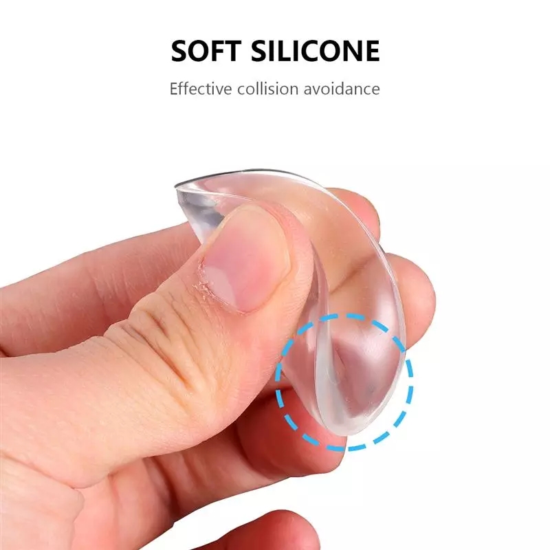 Set 6 miếng silicon dán chặn cửa chống va đập tiện lợi