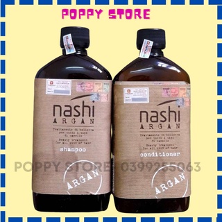 Dầu gội xả phục hồi hư tổn nashi argan 500ml