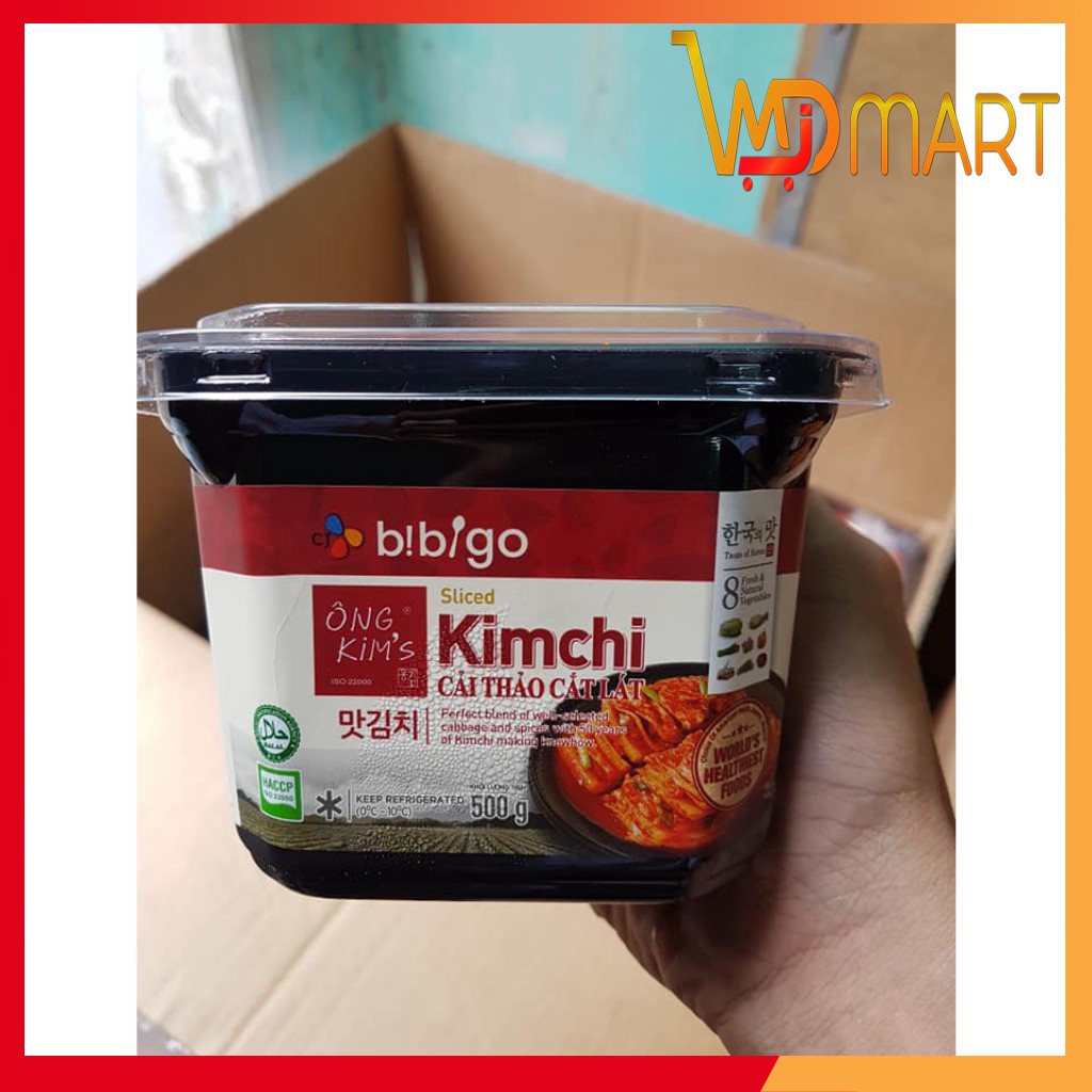 Kim chi cải thảo Ông Kim's cắt lát Hàn Quốc 500gr | BigBuy360 - bigbuy360.vn