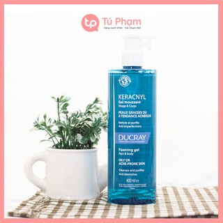 Sữa Rửa Mặt Ducray Keracnyl Gel Moussant
