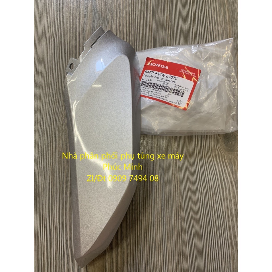 Cánh yếm dưới trái hãng dành cho xe Wave S110 2011