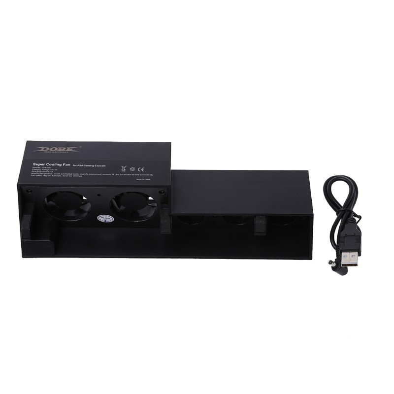 External Turbo Temperature Control USB Cooling Fan For Playstation 4 PS4 Console