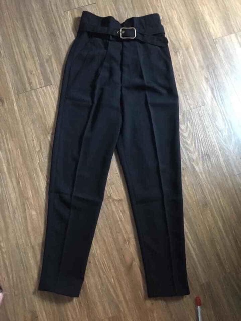 QUẦN TÂY LƯNG CAO NỊT VUÔNG ( form dài ) | BigBuy360 - bigbuy360.vn