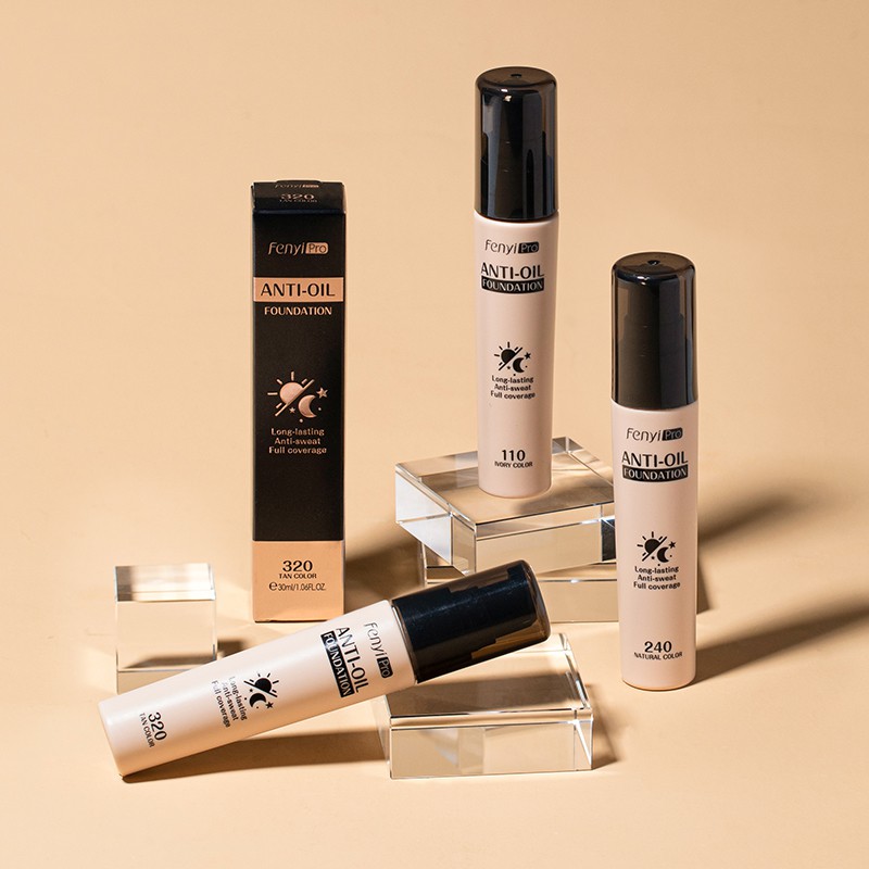 Kem Nền Fenyi Pro Che Khuyết Điểm Dạng Lỏng Lâu Trôi Chống Thấm Nước 30ml