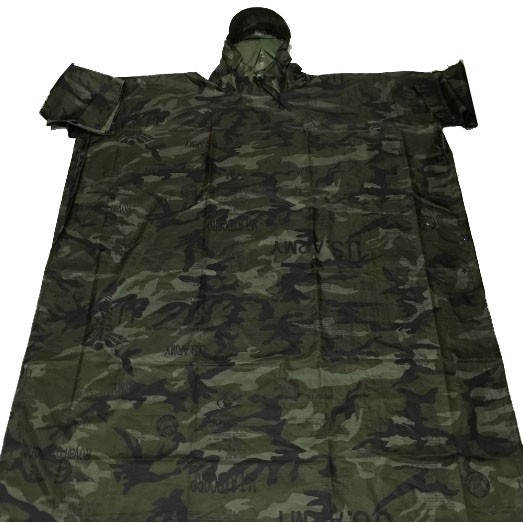 Áo mưa lính ràn rì vải dù cao cấp - loại to