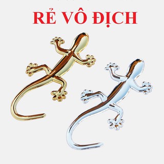 Decal Thạch sùng dán trang trí xe ô tô, ý nghĩa đi xe an toàn
