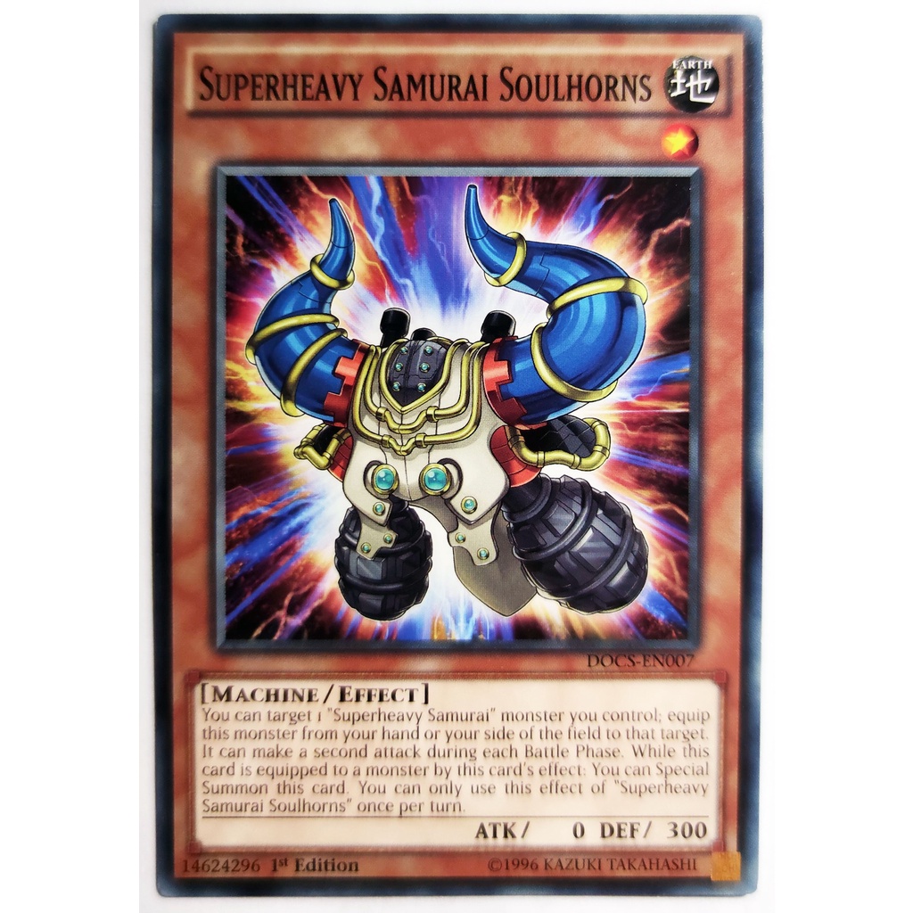 [Thẻ Yugioh] Superheavy Samurai Soulhorns |EN| Common (ARC-V)