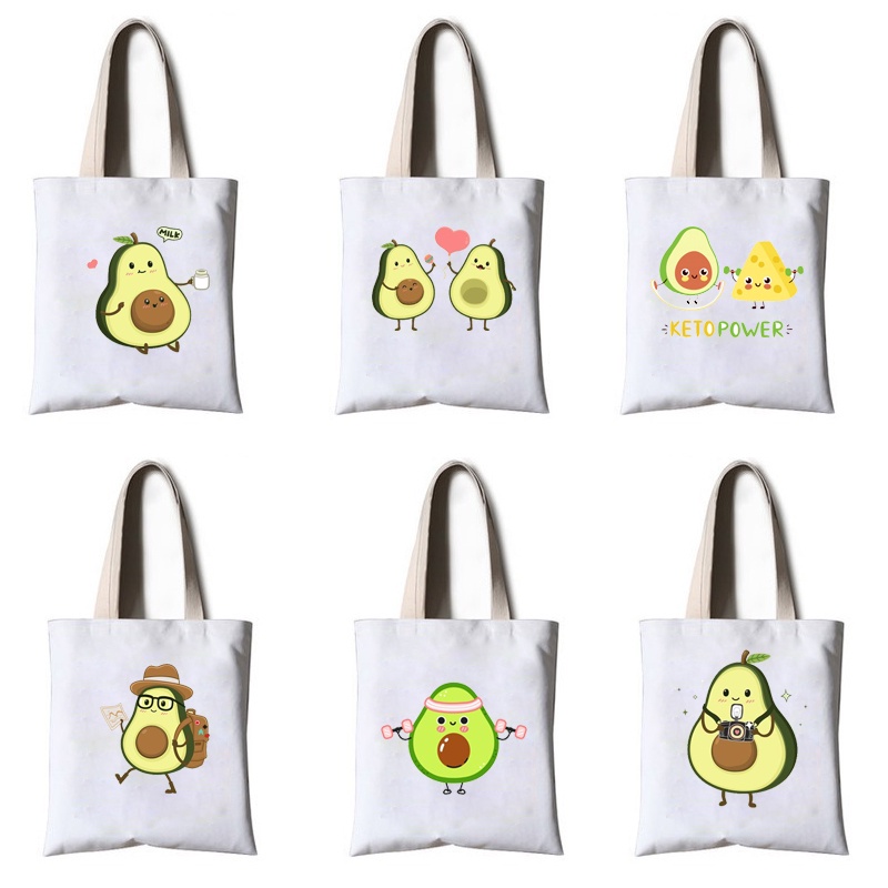 Túi tote quả bơ avocado TT10