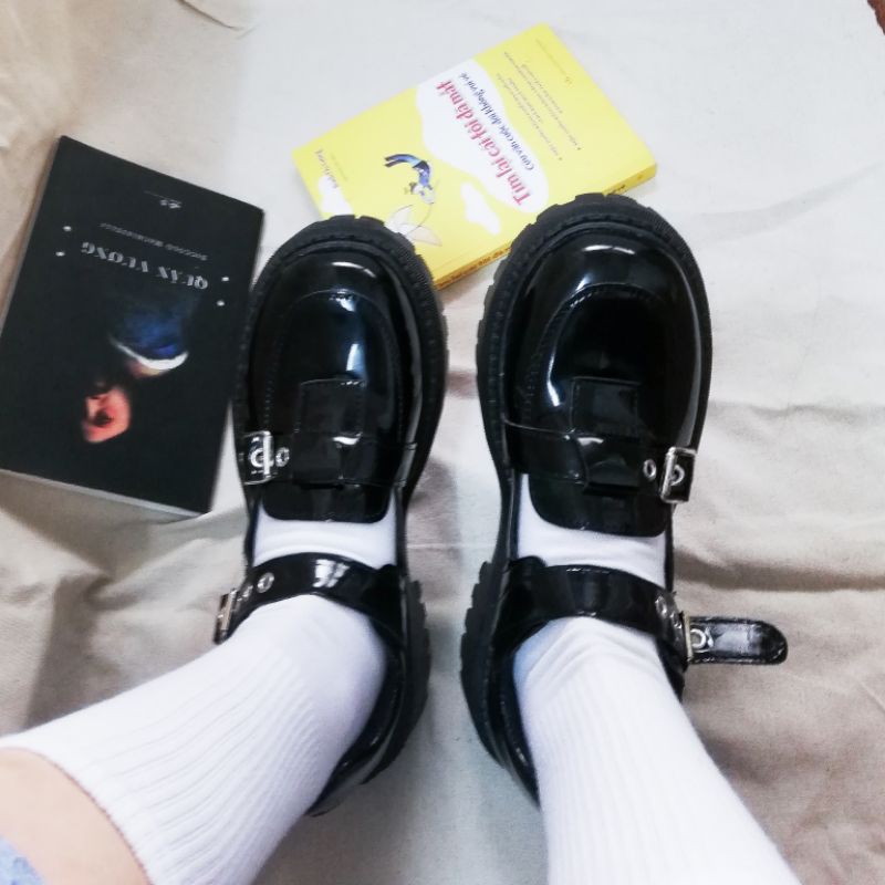 (CÓ SẴN - ẢNH THẬT SHOP CHỤP) Giày Mary Jane Baby shoes 2 quai | BigBuy360 - bigbuy360.vn