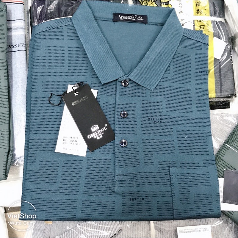 Áo thun áo phông cộc tay nam trung niên chất mát | BigBuy360 - bigbuy360.vn