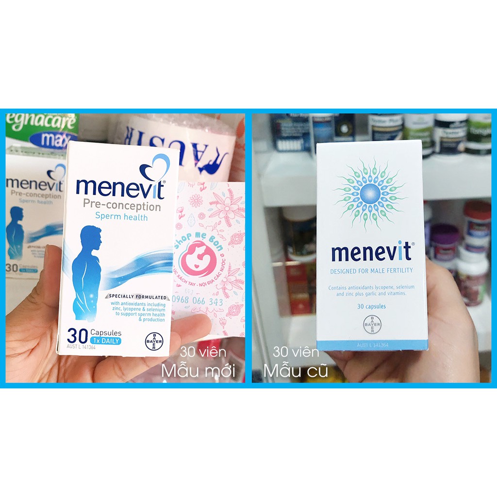 [Có Tem Chemist] MENEVIT - Vitamin tổng hợp cho nam giới (30/90 viên) - Xuất xứ Úc | BigBuy360 - bigbuy360.vn