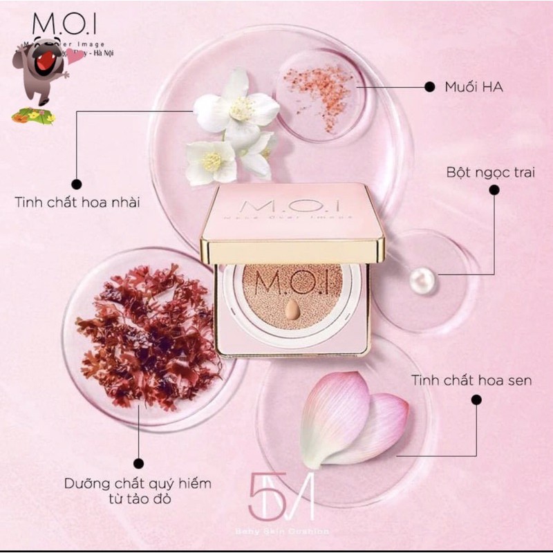 Phấn nước MOI (5M Baby Skin Cushion - Chuẩn Chính Hãng) | BigBuy360 - bigbuy360.vn