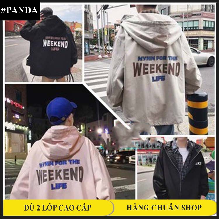 Áo Khoác Dù WEEKEND (kèm ảnh thật) - DTP19 - MUA NGAY