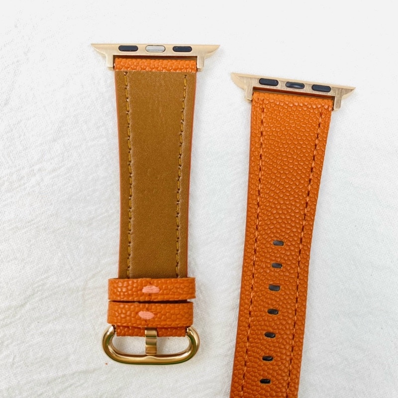 Dây Da dẻo Đồng Hồ nhà táo khuyết Siêu Đẹp, Siêu Mềm size 38.40.41.42.44.45.49 mm cho các dòng Series 1.2.3.4.5.6.7