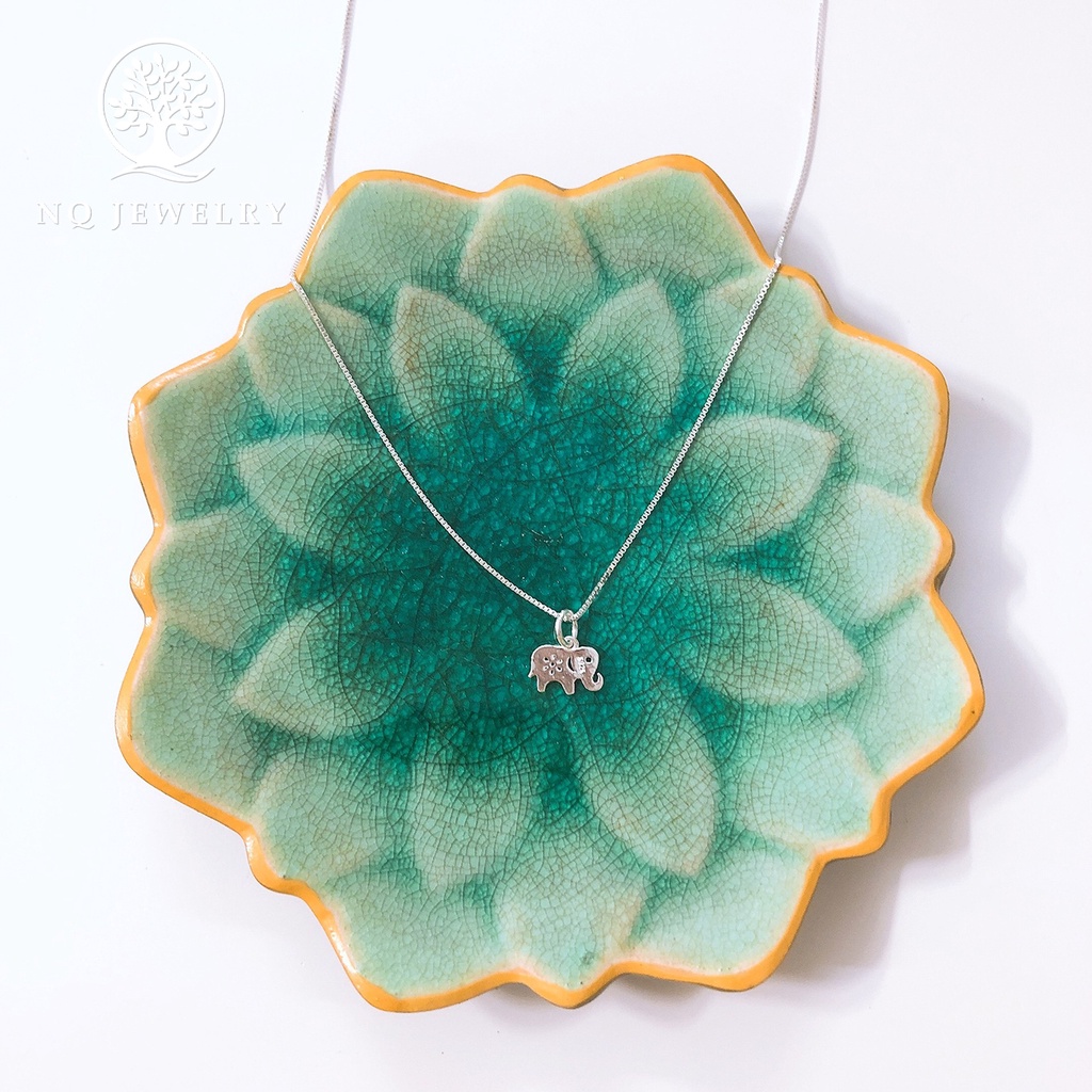 Dây chuyền bạc mặt voi - NQ Jewelry